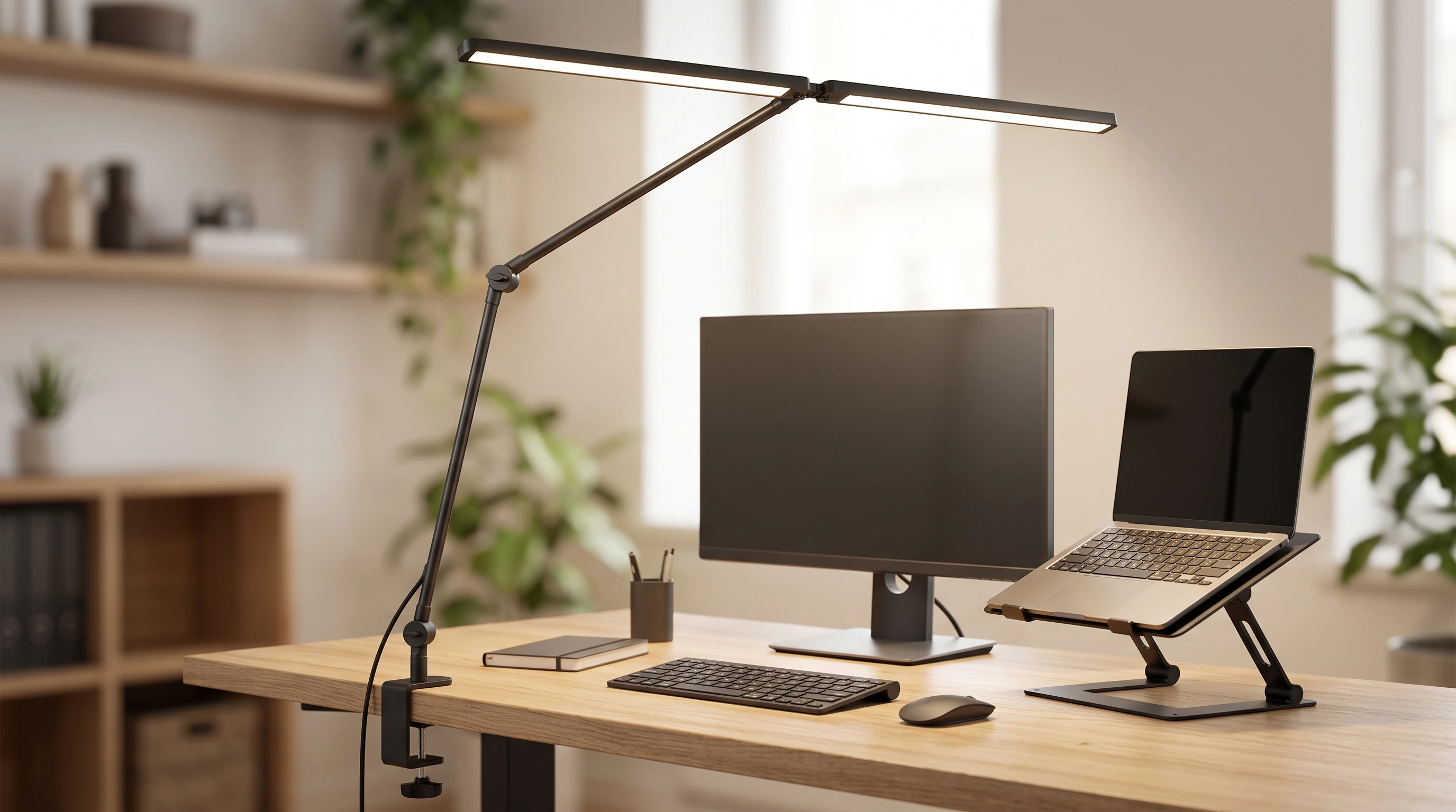 Luminária para Monitor